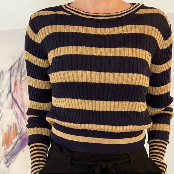 ZARA Knit Crop Sweater size medium - Picture 2 of 10